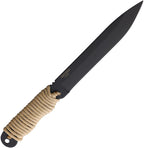 RN9410DT Ranger Knives Shank Fixed Blade Tan Cord