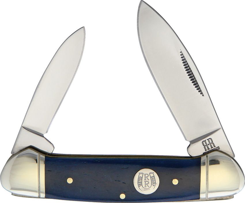 RR1949 Rough Rider Blue Smooth Bone Canoe