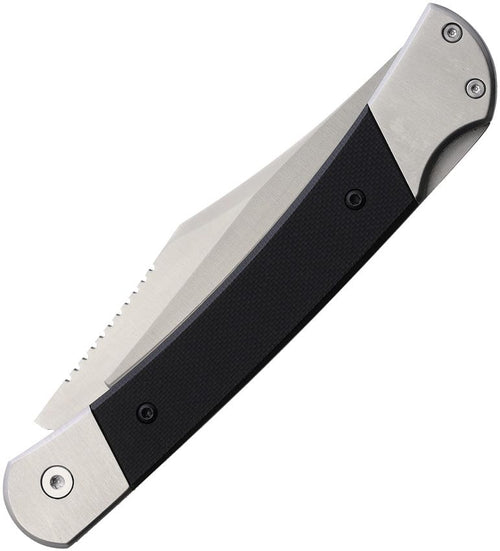 RR2707 Rough Rider Lockback Black G10