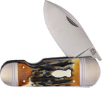 RRR040CB Rough Ryder Reserve Ghost Fish Brown Stag Bone