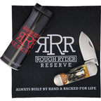RRR040CB Rough Ryder Reserve Ghost Fish Brown Stag Bone