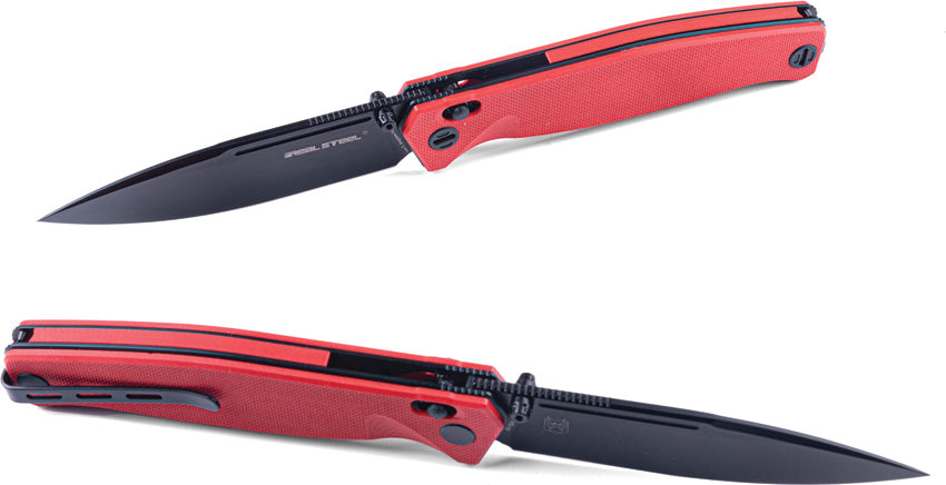 RS7652RB Huginn Slide Lock Red/Blk