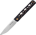 RS7661G Burns Framelock Schwarz/Gold