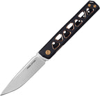 RS7661G Burns Framelock Black/Gold