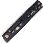 RS7661G Burns Framelock Black/Gold