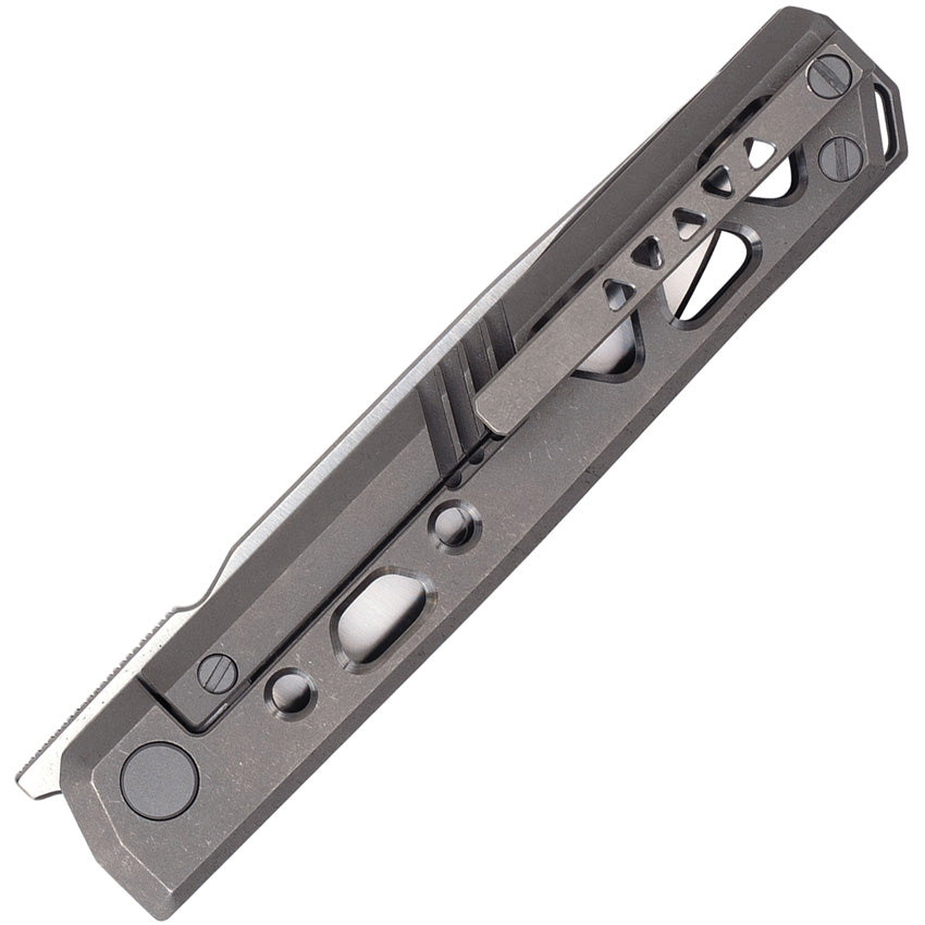 RS7661S Burns Framelock Titanium