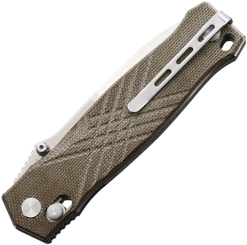 RS7751GM Muninn Slide Lock Micarta
