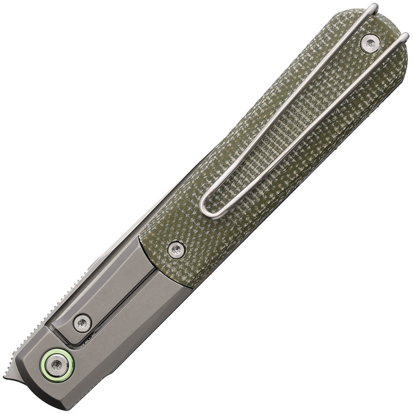 RS7891 Barlow RB-7 Framelock Micarta