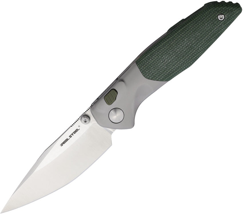 RS7901GM Hoeft Button Lock Grn Mic