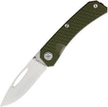 RS9112 Akuma Linerlock Olive Green