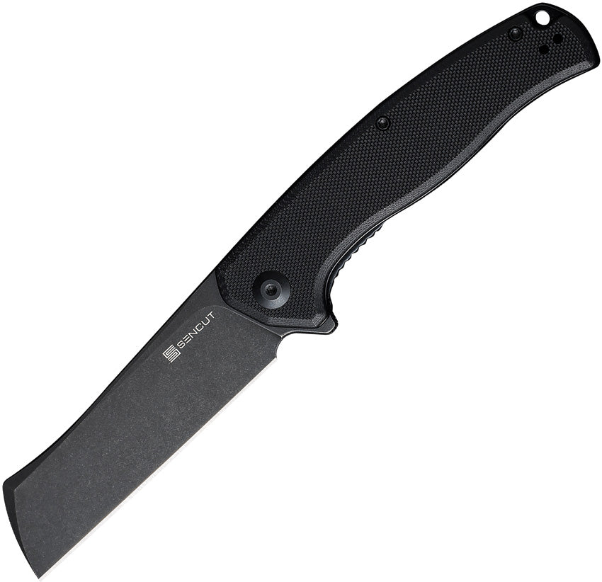 S20057C1 Sencut Traxler Linerlock Black G10