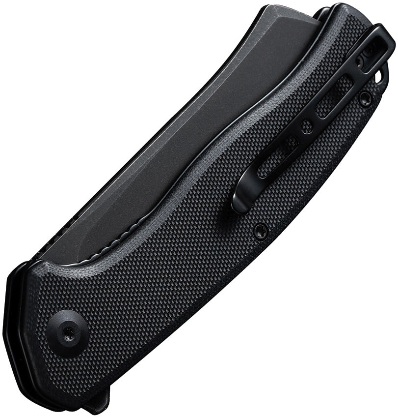 S20057C1 Sencut Traxler Linerlock Black G10