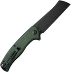 S20057C4 Sencut Traxler Linerlock Green Mic