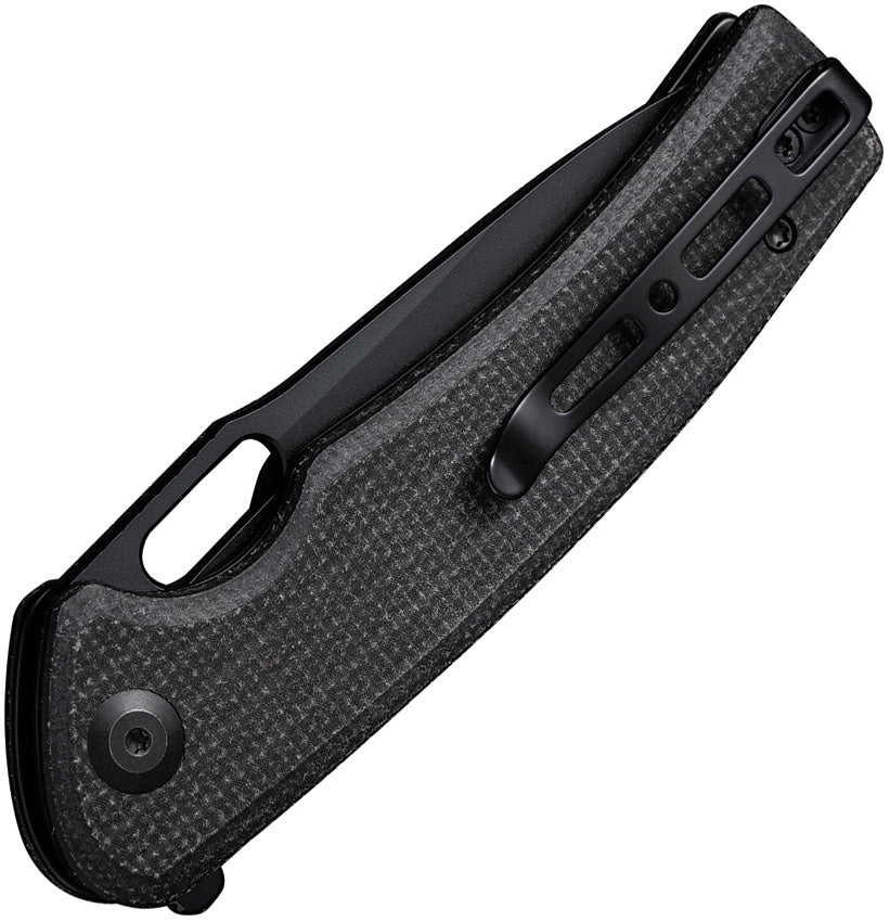S200653 Sencut Vesperon Linerlock Black Mic