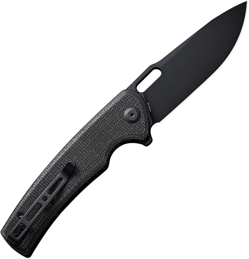 S200653 Sencut Vesperon Linerlock Black Mic