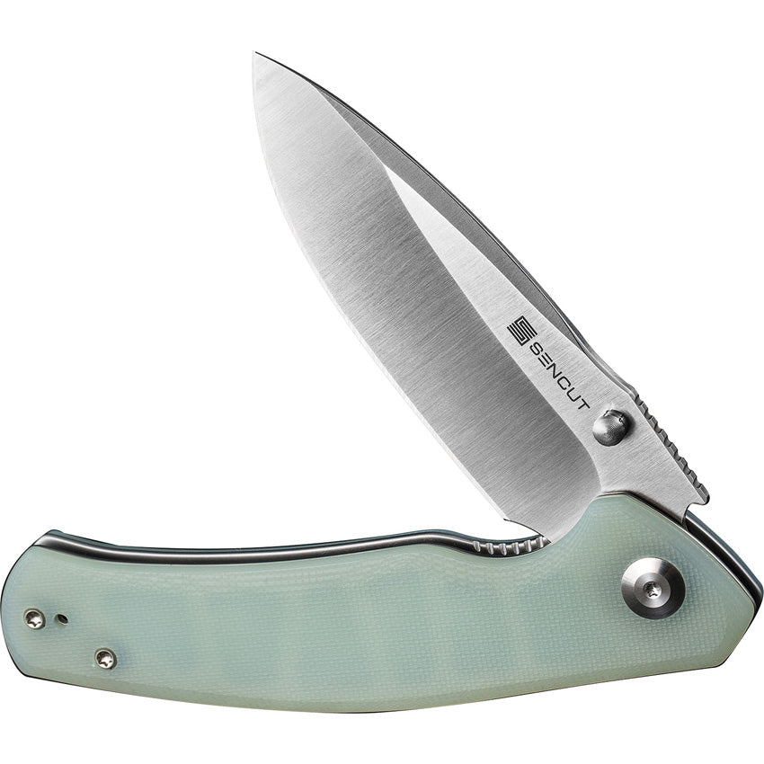 S200662 Sencut Slashkin Linerlock Jade