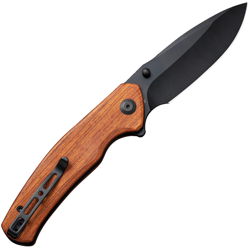 S200664 Sencut Slashkin Linerlock Wood