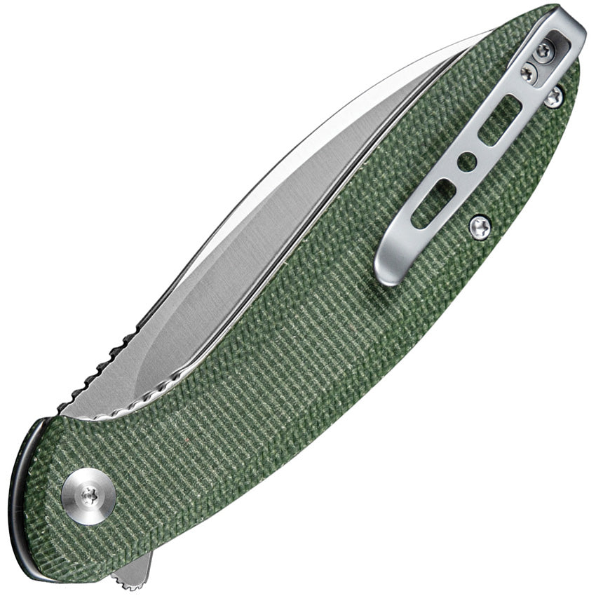 S210033 Sencut San Angelo Linerlock Micarta