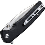 S210075 Sencut Sachse Button Lock Black G10