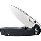 S210075 Sencut Sachse Button Lock Black G10