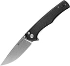 S210122 Sencut Crowley Button Lock Micarta
