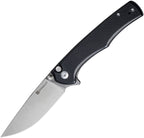 S210124 Sencut Crowley Button Lock Black G10