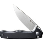 S210124 Sencut Crowley Button Lock Black G10