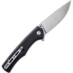 S210124 Sencut Crowley Button Lock Black G10
