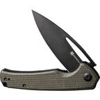 S210133 Sencut Mims Linerlock Green Micarta