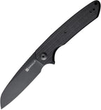 S220013 Sencut Kyril Linerlock Black Micarta