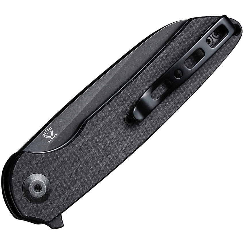 S220013 Sencut Kyril Linerlock Black Micarta
