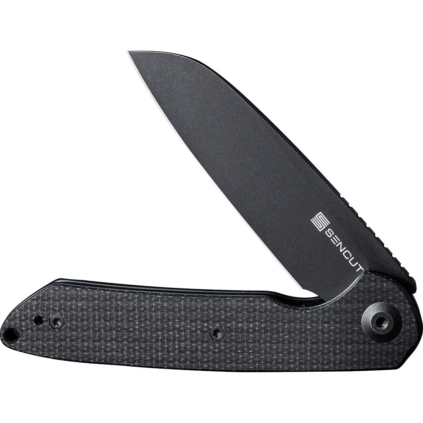 S220013 Sencut Kyril Linerlock Black Micarta