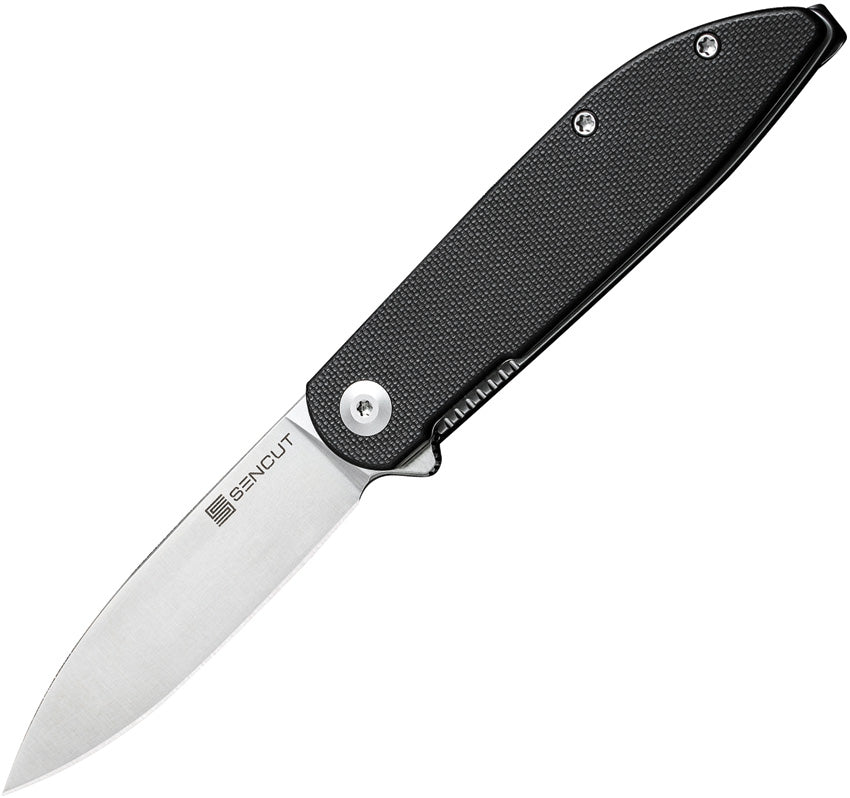 S220191 Sencut BocII II Linerlock Black G10