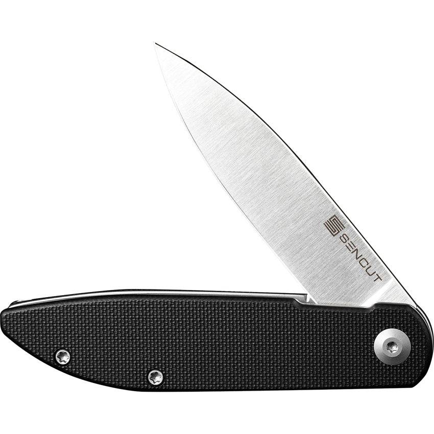 S220191 Sencut BocII II Linerlock Black G10