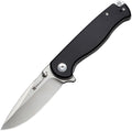 S23054B3 Sencut Errant Linerlock Black Micarta