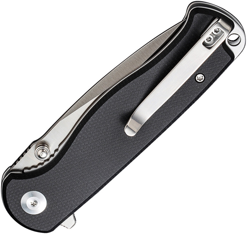 S23054B3 Sencut Errant Linerlock Black Micarta