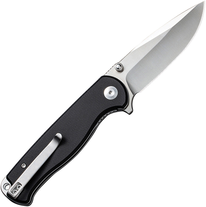 S23054B3 Sencut Errant Linerlock Black Micarta