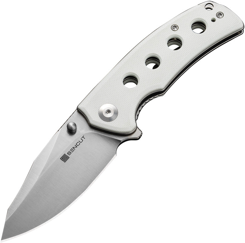S230682 Sencut Excalis Linerlock White G10
