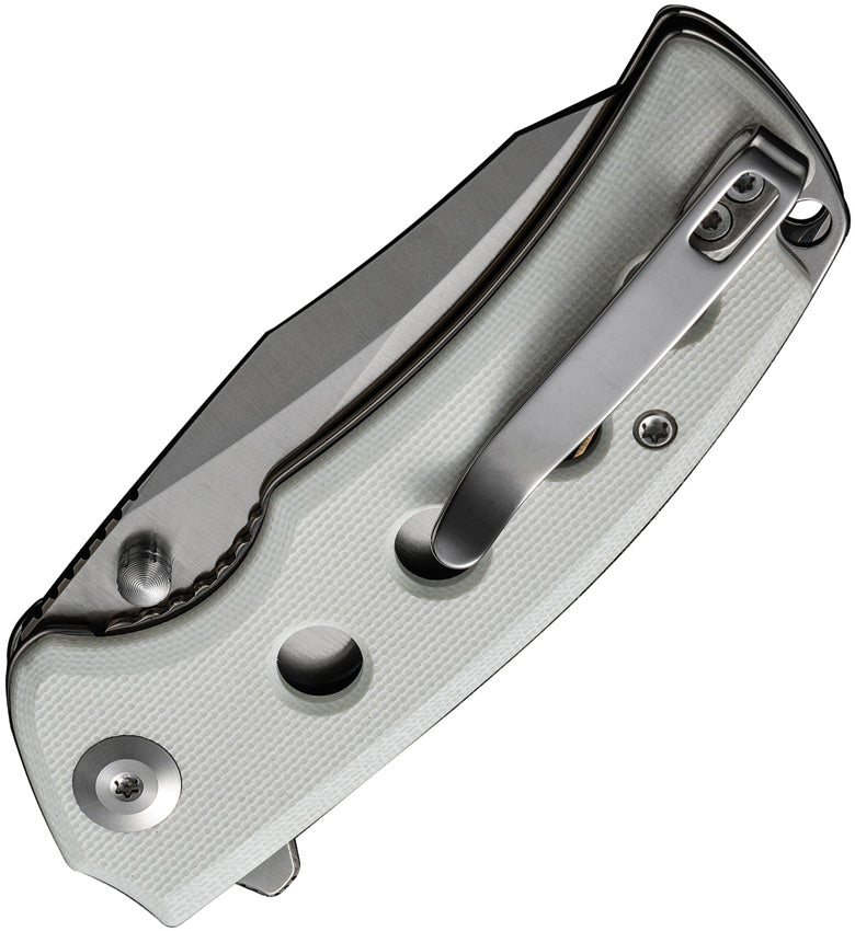 S230682 Sencut Excalis Linerlock White G10