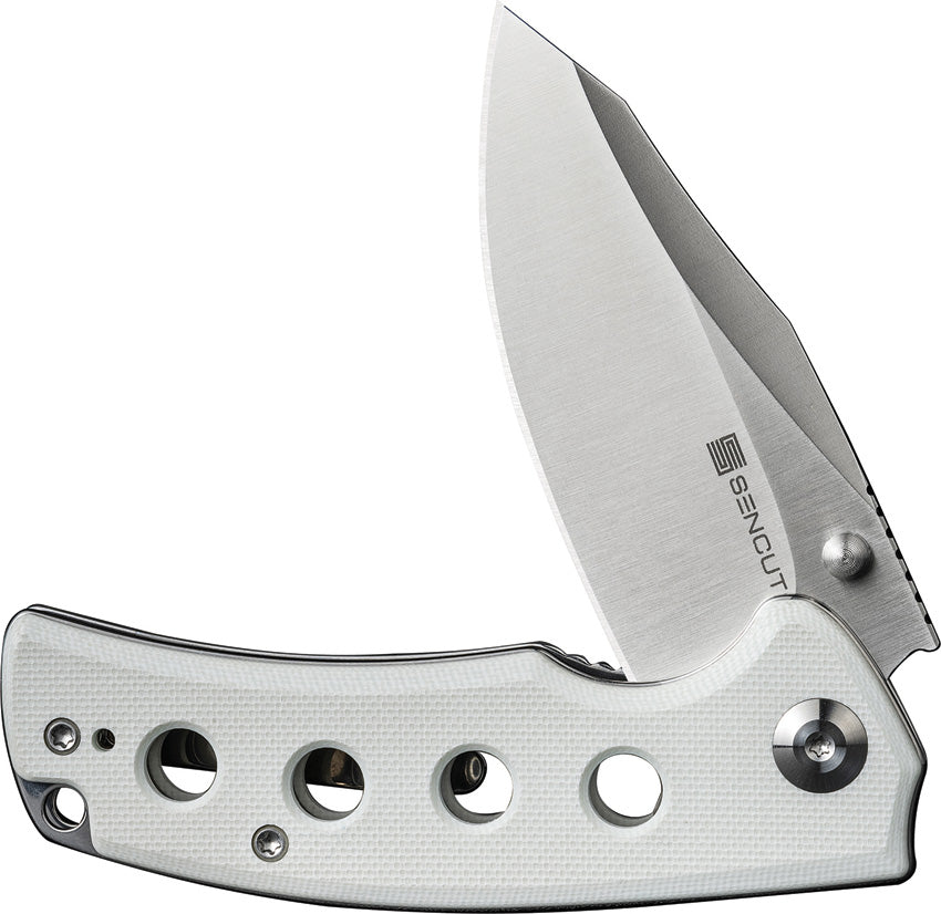 S230682 Sencut Excalis Linerlock White G10