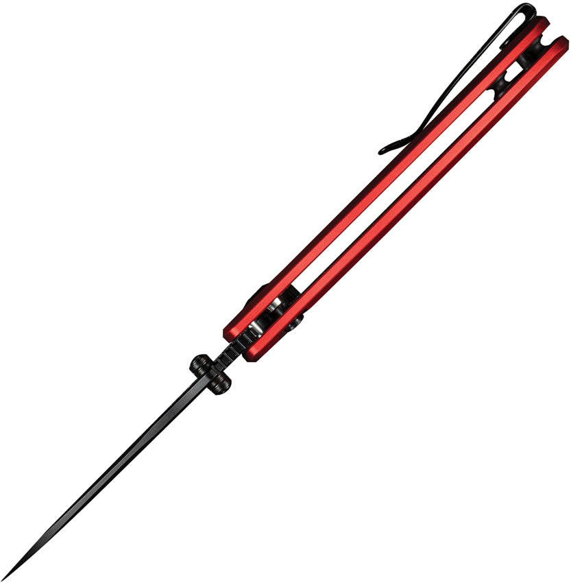 S23098A3 Sencut Cybrix Button Lock Red