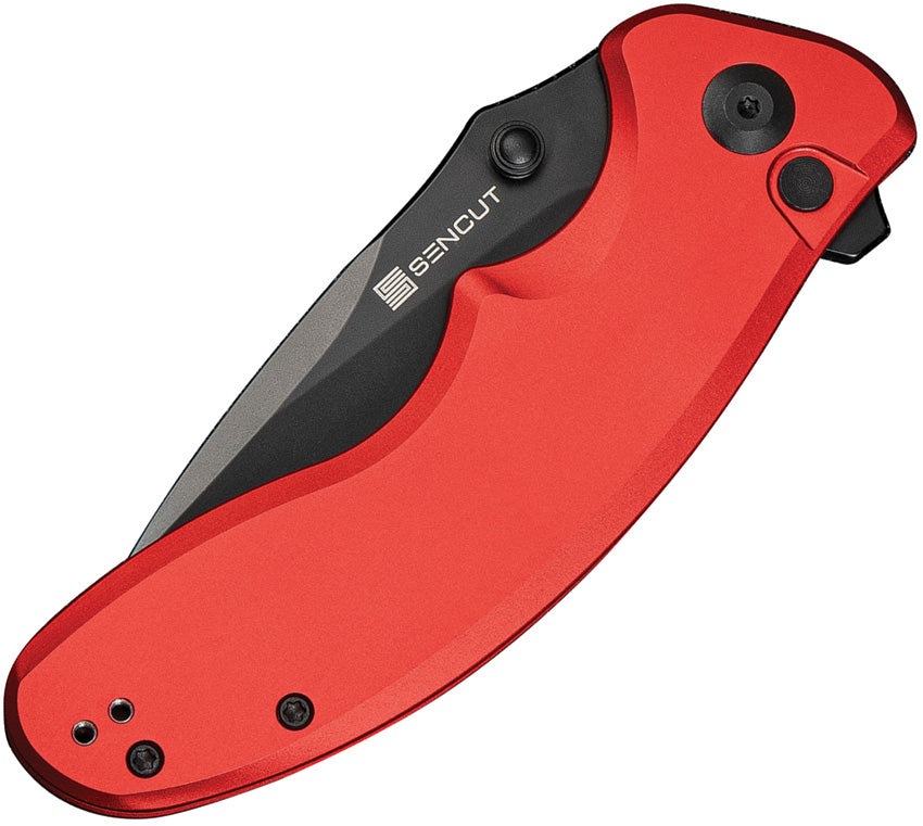 S23098A3 Sencut Cybrix Button Lock Red