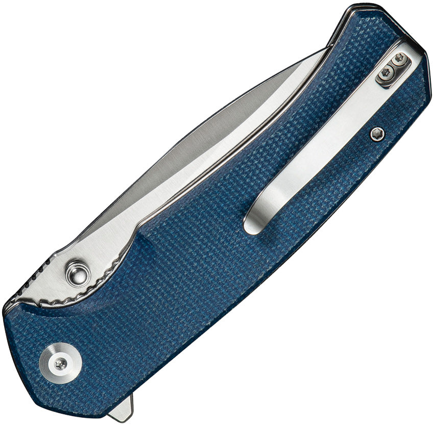 S240253 Sencut Skarnax Linerlock Blue Mic