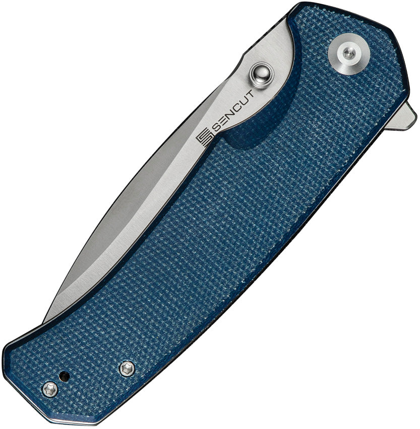 S240253 Sencut Skarnax Linerlock Blue Mic