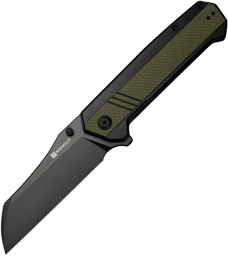 S240352 Sencut Draxor Linerlock Black/Green