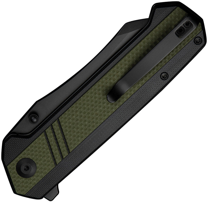 S240352 Sencut Draxor Linerlock Black/Green