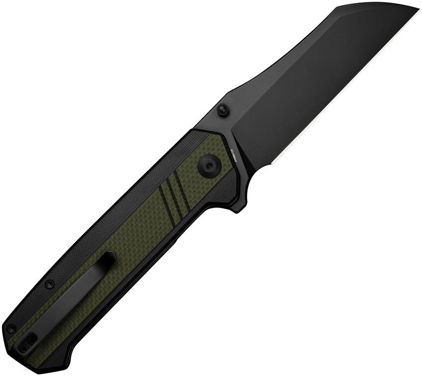 S240352 Sencut Draxor Linerlock Black/Green