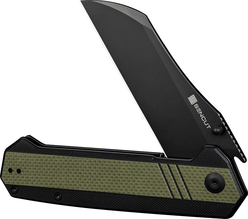 S240352 Sencut Draxor Linerlock Black/Green