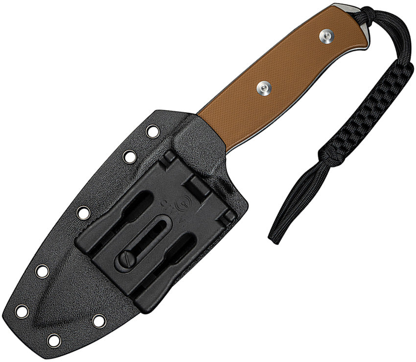 S240363 Sencut Toxodon Fixed Blade Brn G10