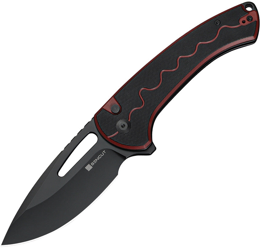 S24082A3 Sencut Squiggy Button Lock Red